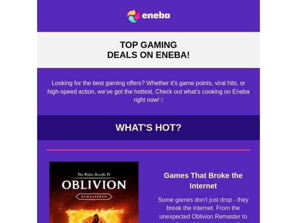 Top gaming deals right now!🔥
