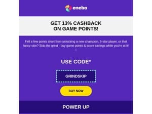 Out of game points? 😱