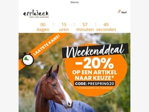 ⏰ LAATSTE KANS! Keuzekorting speciaal voor jou! 🐴