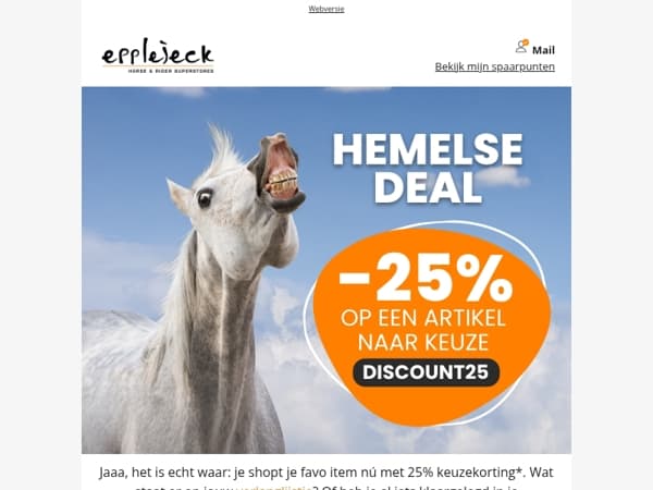🐎 De geruchten kloppen, Mail... Kijk snel!