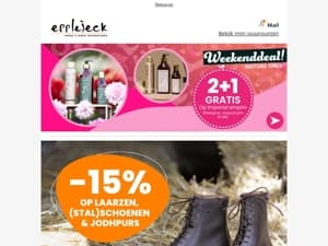 🐎 Laarzen, stalschoenen & jodhpurs nu in de sale! 🧡
