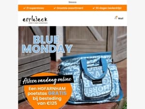 Alleen vandaag! Blue Monday deals 🩵