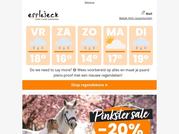 📢 Shop Pinkstersale bij Epplejeck!