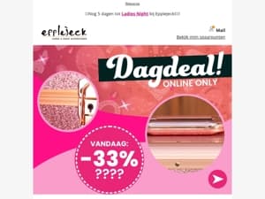 🧡🐴 Bekijk snel de DAGDEAL van vandaag, Mail