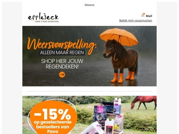 🐴 Weersvoorspelling: regendekenweer ☔ Shop nieuw & voordelig!