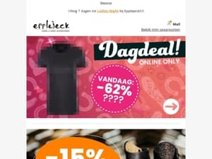 🧡🐴 Lentekoopjes voor jou, Mail