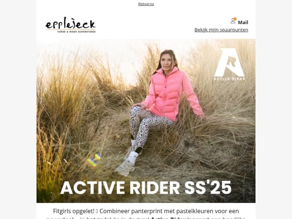 🩷💪 NIEUW! Active Rider powerlooks voor echte fitgirls