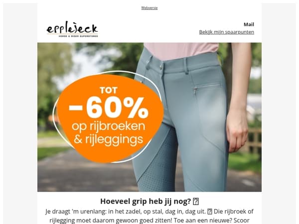 🐎🤔 Hoeveel grip heb jij nog, Mail?