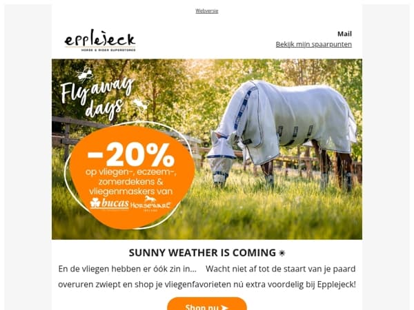 🐴 Vliegenalarm = nieuwe vliegendeals! 🪰👉