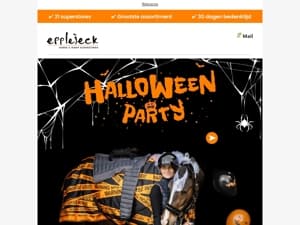 Dit is geen trick... 🎃