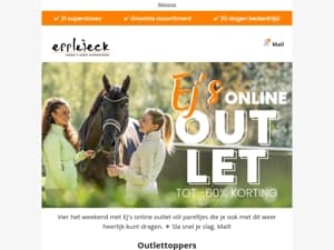 🧡 EJ's online outlet is HIER!