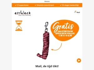 ⌛ Let op Mail: jouw coupon vervalt bijna!