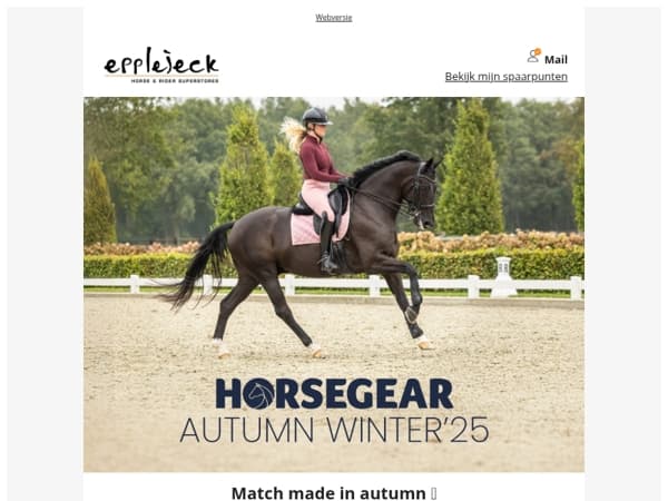 🐎 Nu binnen: HORSEGEAR AW'25
