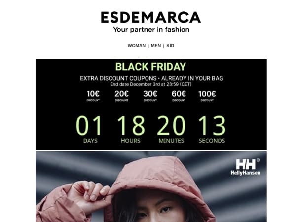 Last days to get your jacket with up to 100€ additional discount