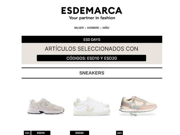 Cada paso cuenta: calzado en ESD Days