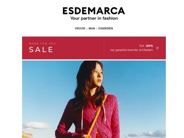 De Sale is begonnen! Tot -50% op je favoriete merken