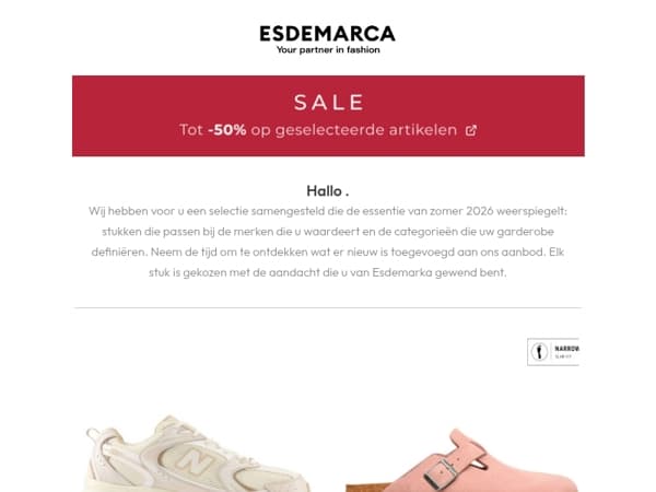 Nieuwe collecties wachten op u