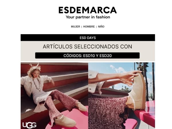 UGG, Wonders y Hispanitas: transforma cada paso