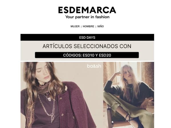 BA&SH, Timberland y Alpe en tu próximo look