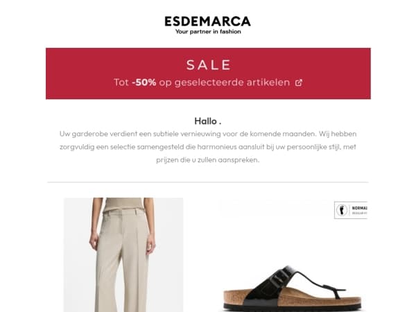 Voorjaarsuitverkoop: onze zorgvuldige selectie