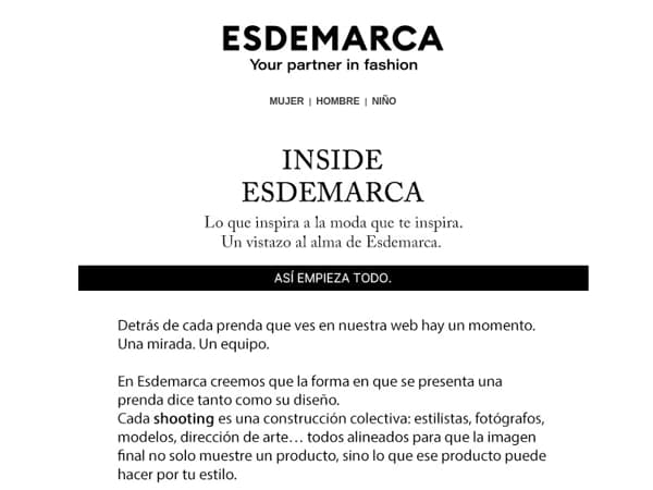 Inside Esdemarca 🎥 Making of de un shooting
