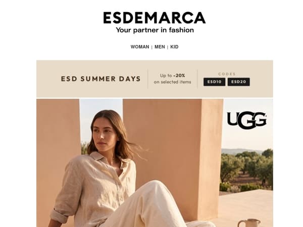 ESD Summer Days | Footwear with up to an extra -20%