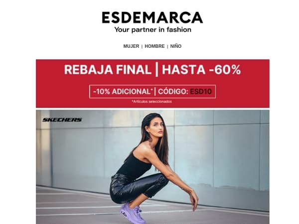 Tus marcas favoritas en Rebaja Final 😎