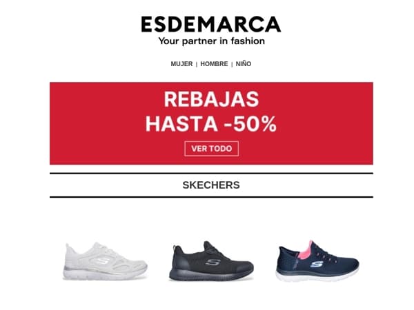 Sneakers que combinan con todo, ahora con hasta un -50% 💣