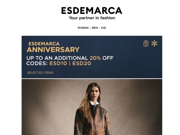 Up to an extra -20% on selected jackets