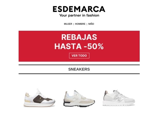 Rebajas en calzado: comodidad, tendencia y mucho más 👟