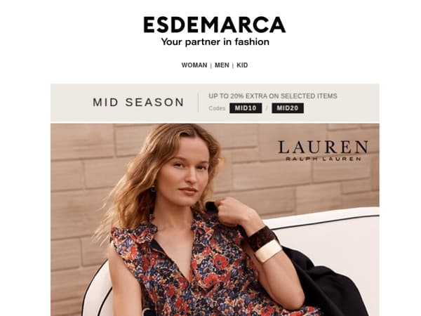 Mid Season: bestsellers with up to an extra 20% off