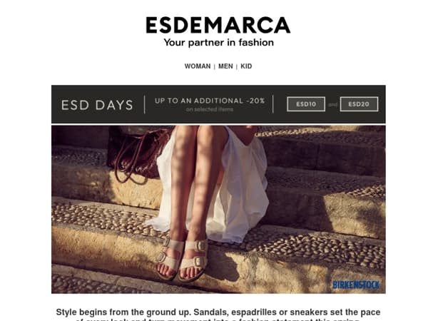 Must-have footwear selection