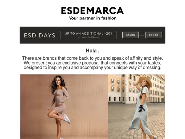 , your favorite brands, brought together in an exclusive selection