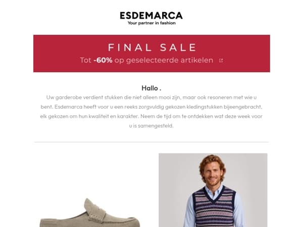 Uw persoonlijke selectie van deze week