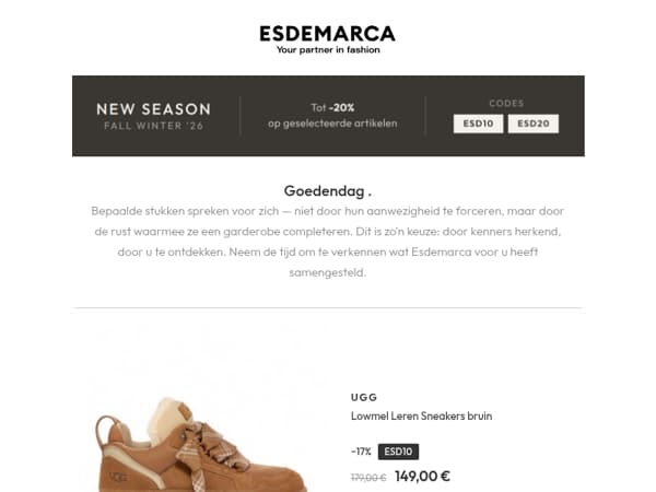 Een stuk dat de aandacht trekt