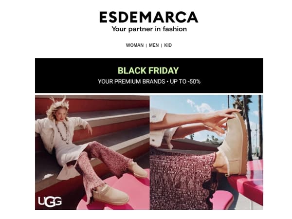 Black Friday with: UGG, Hispanitas, HOFF, and more – up to 50% off