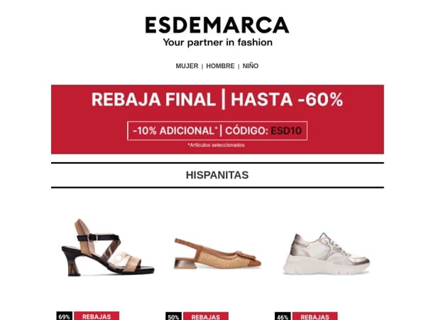 �ltimos días de Rebaja Final