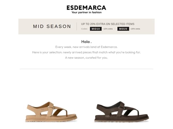 The newest pieces, picked for you.