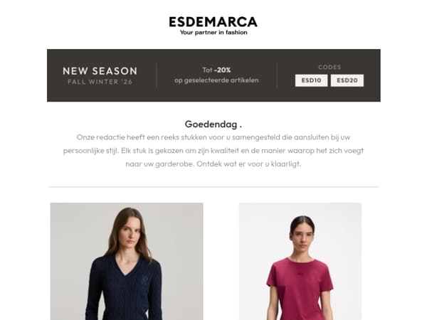 Uw persoonlijke selectie van deze week