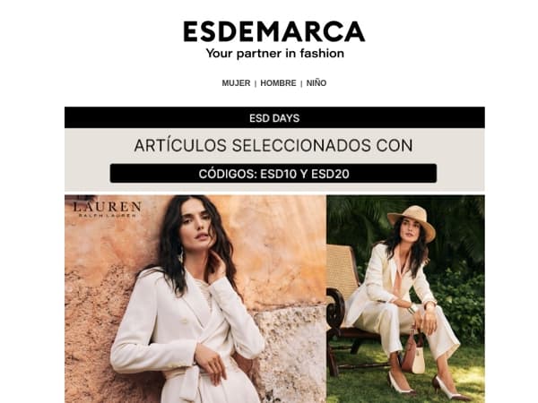 Selección premium: Lauren Ralph Lauren, Michael Kors y Blauer