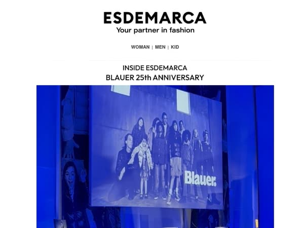 Inside Esdemarca: Blauer 25th Anniversary in Milan