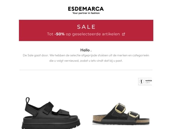 , uw Sale-selectie is vernieuwd