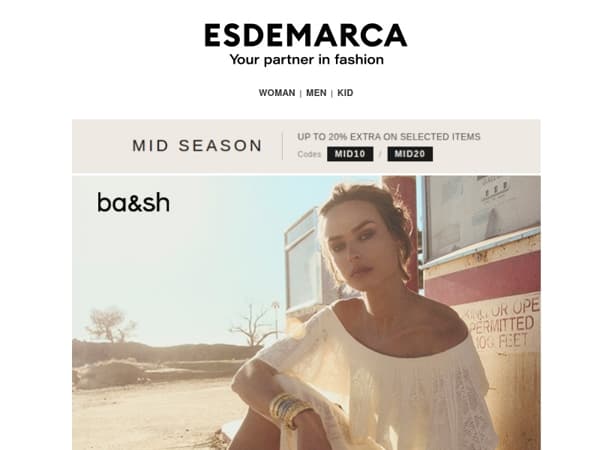 BA&SH, Levi's and Michael Kors are waiting for you