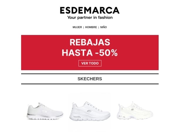 Rebajas que combinan confort y estilo: Skechers, Hispanitas y Birkenstock 🥰