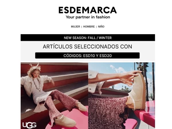 UGG, BA&SH y Lauren Ralph Lauren: sofisticación real