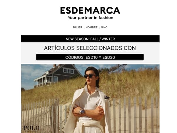 Moda que trasciende: Polo Ralph Lauren, Blauer, Fred Perry