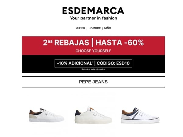 2as Rebajas: el momento perfecto para renovar tus Sneakers 👟