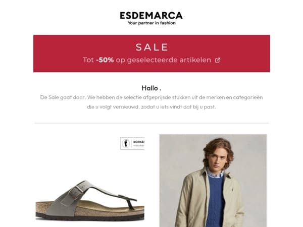 , uw Sale-selectie is vernieuwd