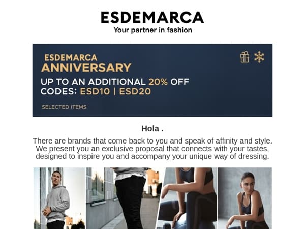 , your favorite brands, brought together in an exclusive selection