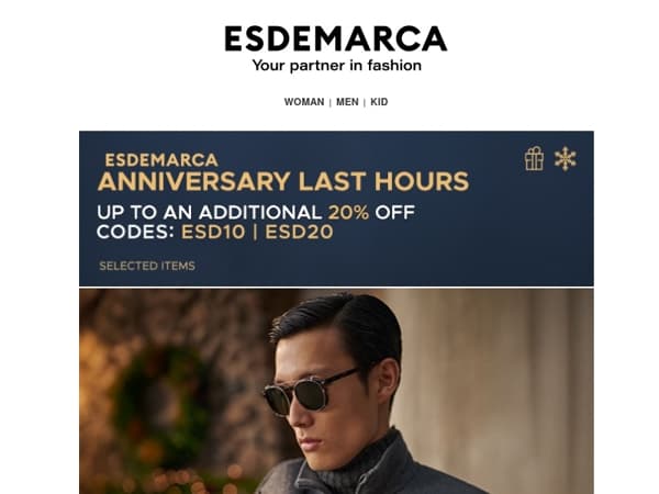 Esdemarca Anniversary: Polo Ralph Lauren, Blauer, and Timberland with up to an extra -20%